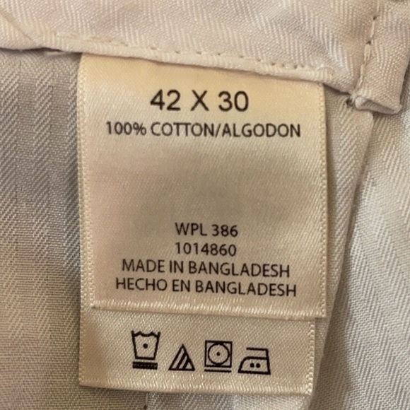 Haggar Dark Tan Twill Classic Fit Dress Pants 42 x 30 - Picture 10 of 13